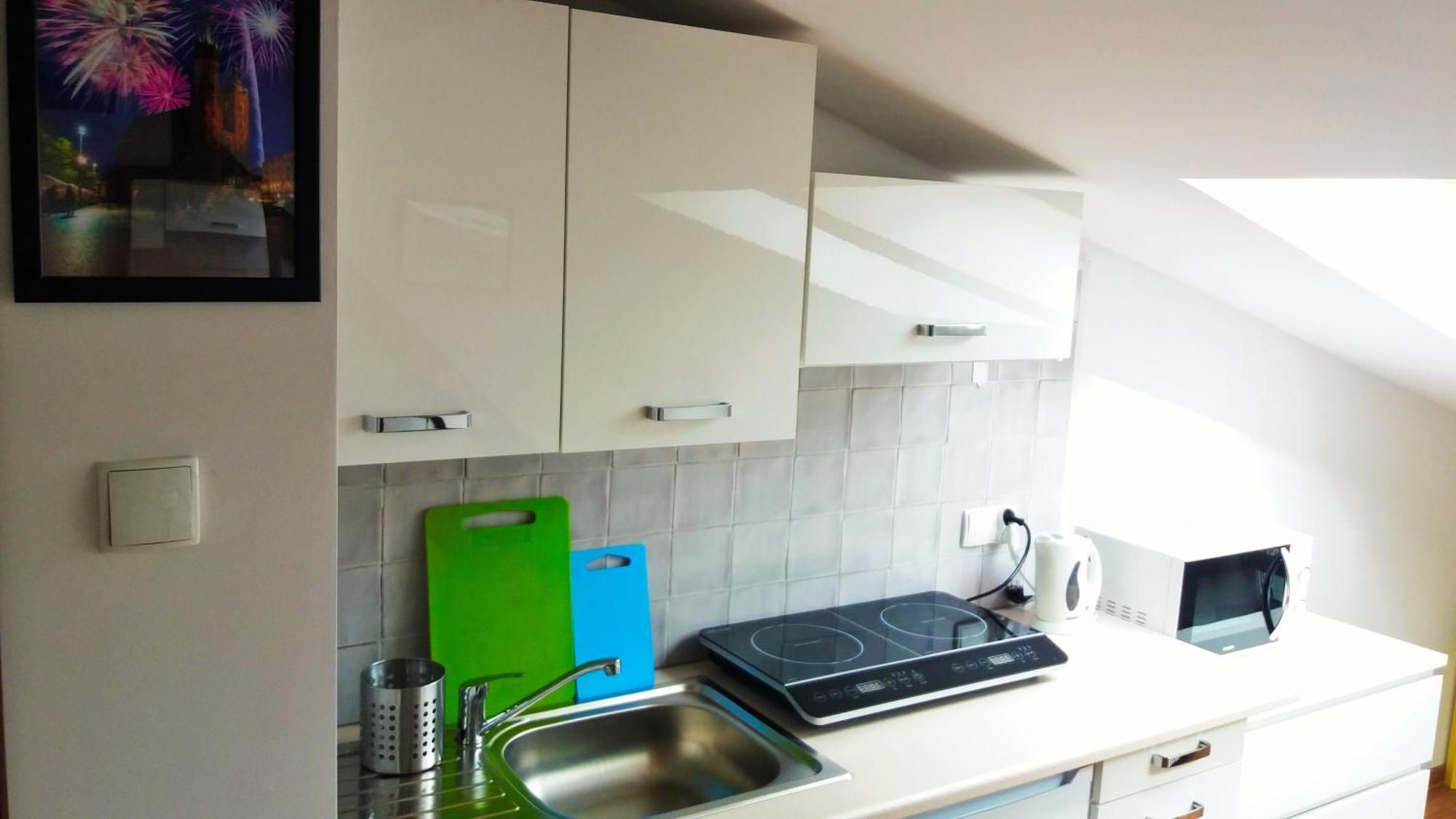 Nice Attic Studio Close To Old Town Air Conditioning - Klimatyzacja Krakow Exterior photo